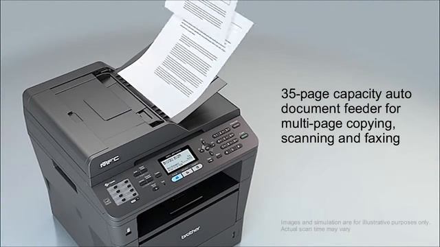 Brother MFC 8510DN Laser Printer смотреть онлайн