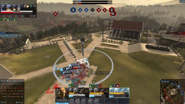 Total War Arena. Мильтиад vs Гасдрубал. Кто победит? Копья 5 уровень. смотреть онлайн