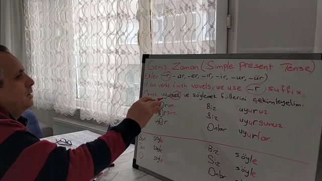Geniş zaman,olumlu (simple present tense,Positive form 1) смотреть онлайн