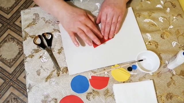 Аппликация «Собачка» смотреть онлайн