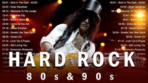Classic Hard Rock 80s & 90s - Top 100 Classic Hard Rock Songs Of All Time - Best Rock Songs 80s, 90