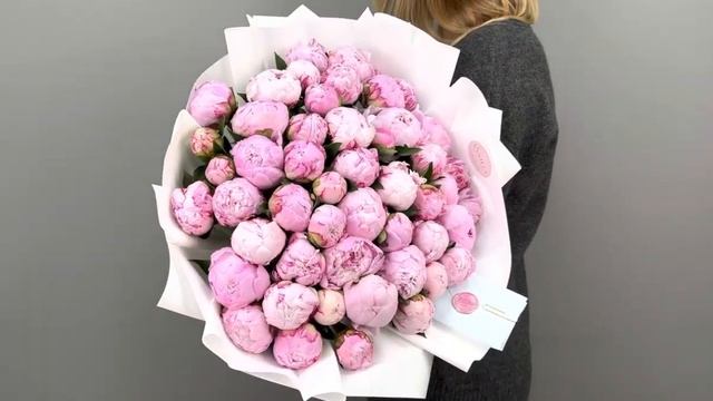 51 розовый пион Сара Бернард смотреть онлайн