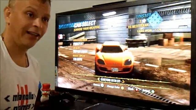XBOX 360: Jogo Burnout Revenge em 1080p. смотреть онлайн