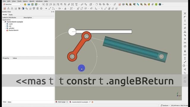 Master Sketch for orient/place Parts - Freecad 0.19 смотреть онлайн