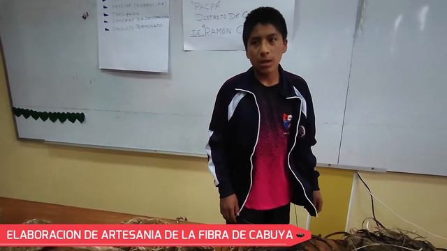 ELABORACION DE ARTESANIA A BASE DE FIBRA DE CABUYA - I.E.S. RAMON CASTILLA DE CURAHUASI смотреть онлайн