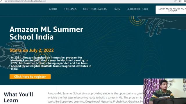 Amazon Python ML Summer School Program | Machine Learning Amazon ML Summer School India Internship смотреть онлайн