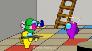 Among us VS SCP 3008 - Peanut Among us zombie animation new game
