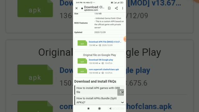 Clash of clans mod apk download смотреть онлайн