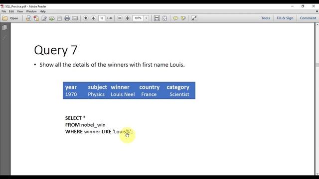| Database Course | - | Revision on Basic SQL Select Statements | - | Part 1/3 | смотреть онлайн
