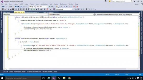 C# Tutorial - Insert Update Delete into multiple tables in SQL Server Part 2 | FoxLearn