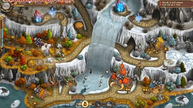 Northern Tale 4 - Level 25 - 3 Stars (Walkthrough) смотреть онлайн