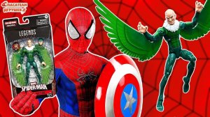 РАСПАКОВКА: СТЕРВЯТНИК MARVEL LEGENDS! ЧЕЛОВЕК-ПАУК ЭНДРЮ VS ЗЕЛЁНЫЙ ГОБЛИН ИЗ SPIDER MAN!