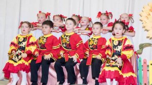 Выступление ансамбля ложкарей "Калиночка". Детский сад "Калинка".