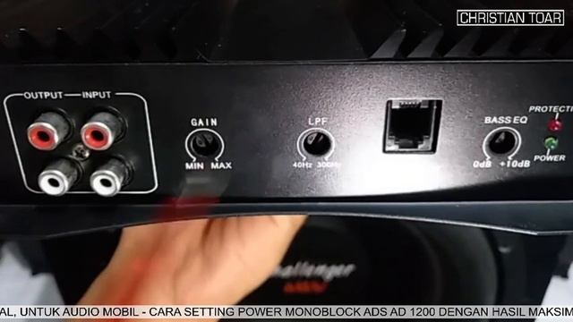 CARA SETTING POWER MONOBLOCK || BASSNYA HOREGG !!! смотреть онлайн