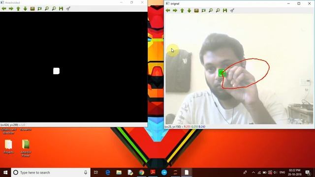Color Tracking using OpenCV (Writing on Screen using pen) #ComputerVision смотреть онлайн