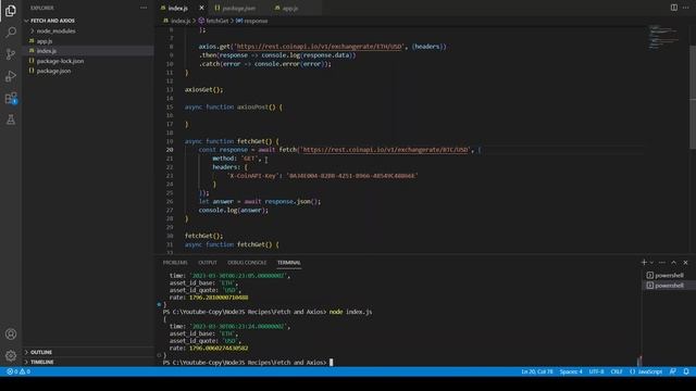 How to Use Fetch and Axios for Seamless API Integration in Node.js смотреть онлайн