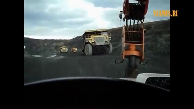 Белазы #1  Мастерство, опыт и удача  Ужас дорог