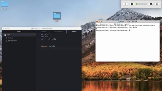 Curso Node.js desde 0 | Tipo de variable var смотреть онлайн