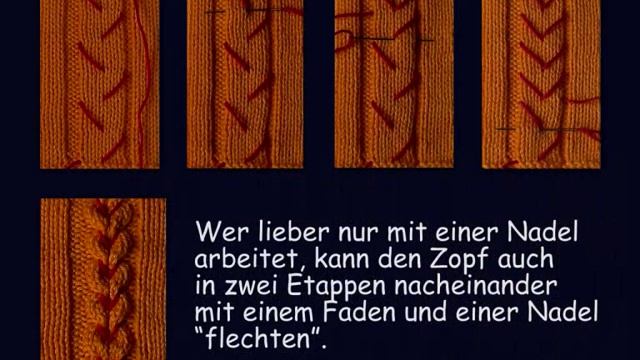 12.4 - ZopfMuster - „falsche" Zöpfe 4 : beherzter Zopf смотреть онлайн