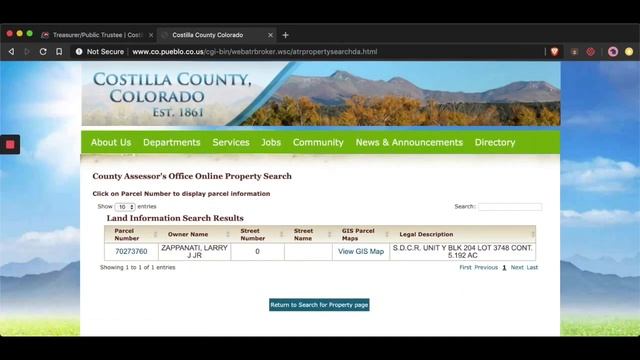 How To Check Property Back Tax And Tax Liens