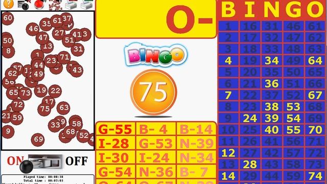 BINGO 75 program software calling for Windows PC смотреть онлайн