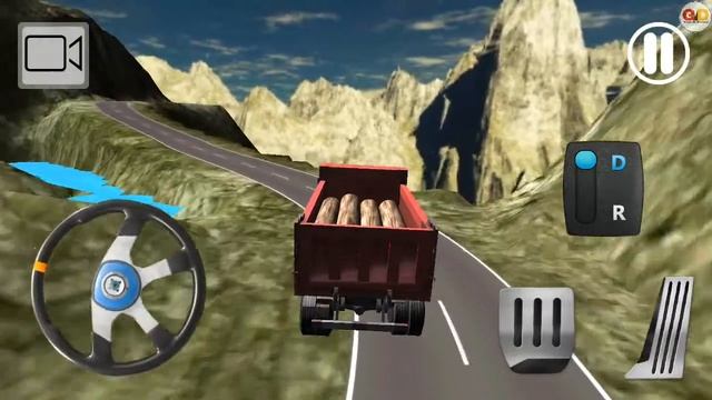 Truck Cargo Driver 3D Simulator, Android Gameplay. || Complate Level 1 || смотреть онлайн