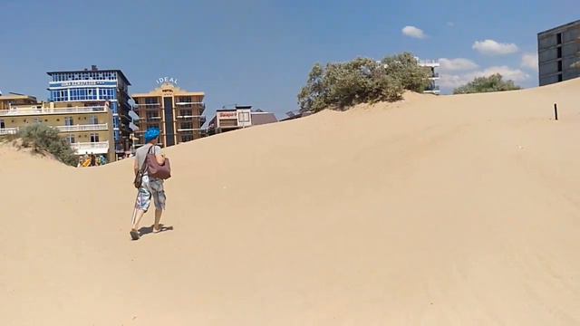 Витязево море и прогулка по дюнам смотреть онлайн