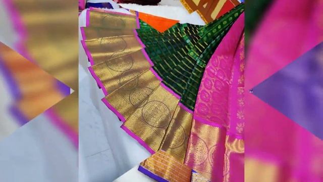 Handlooms Soft Kuppadam Pattu Sarees || Full Saree Jarry Worked Sarees || Wedding Silk Sarees. смотреть онлайн
