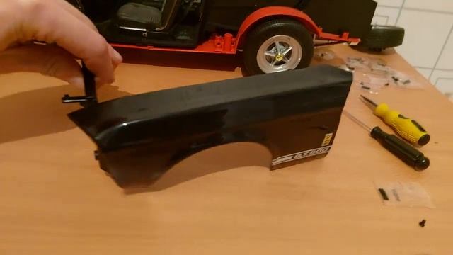 Сборка модели Ford Mustang.1:8 DeAgostini N 81.82.83.