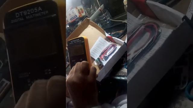 Unbox DIGITAL MULTIMETER DT9205 смотреть онлайн