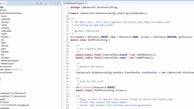 Minecraft Modding Tutorial | CJCore - Installing my API (1.10.2,1.11.2) смотреть онлайн