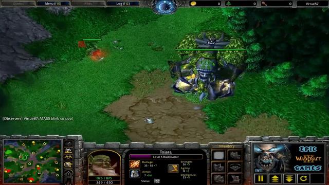 sk.zacard(ORC) vs Satiini(NE) - Epic WarCraft 3 Games - RN88 смотреть онлайн