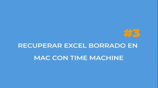 ¿Cómo recuperar archivos de Excel sin guardar en Mac? Paso a Paso смотреть онлайн