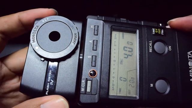 How-02 to use Minolta flash meter IV part 1 смотреть онлайн
