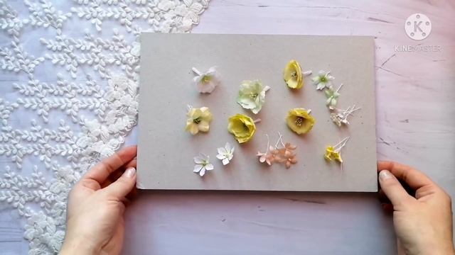 Покупки для скрапбукинга : кожзам, цветочки, фурнитура. смотреть онлайн