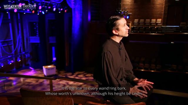 Weis Center Sessions #9: Jove Graham recites Shakespeare’s "Sonnet 116" смотреть онлайн
