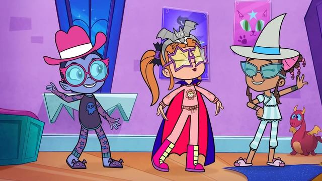 Ghoul Glam | Music Video | Ghoul Girls Rock | Vampirina | Disney Junior смотреть онлайн