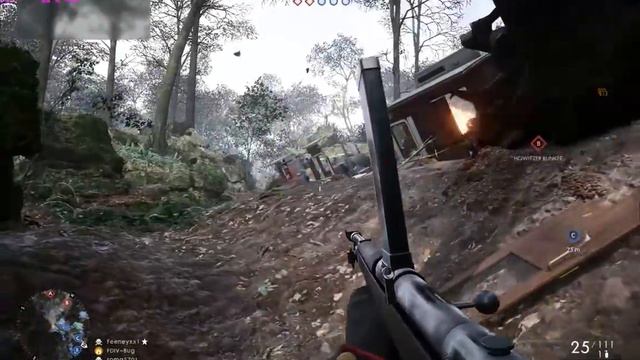 Battlefield 1 - Argone Forest - M-m-m-monster Kill смотреть онлайн