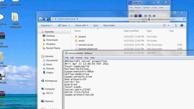 Bukkit Server Setup - Episode 1 - The Basics смотреть онлайн