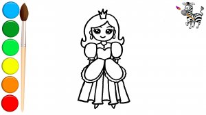 Как нарисовать Принцессу ?? Простой Урок рисования