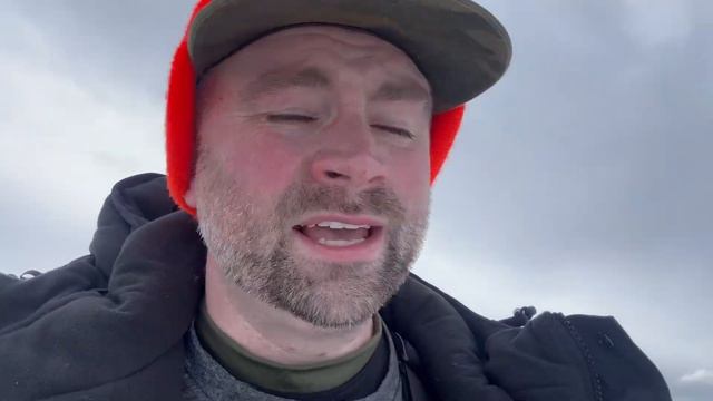 100+ Flags While Ice Fishing on Lake Champlain!! смотреть онлайн