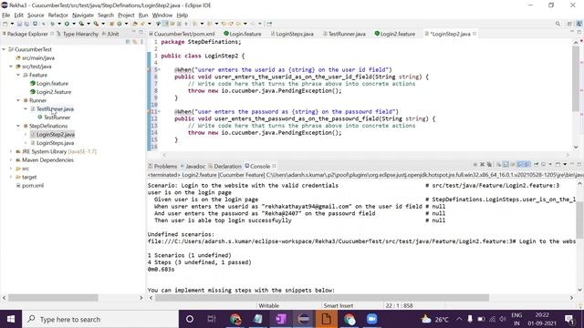 Scenario outline in cucumber| How to pass parameters in cucumber without Examples keyword #5 смотреть онлайн
