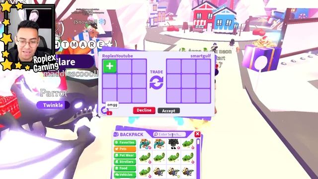 Trading WORLDS FIRST MEGA CHRISTMAS RAM (Adopt me) смотреть онлайн