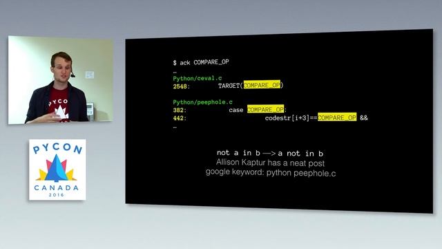 When the abyss gazes back: staring down Python's surprising internals (David Wolever) смотреть онлайн