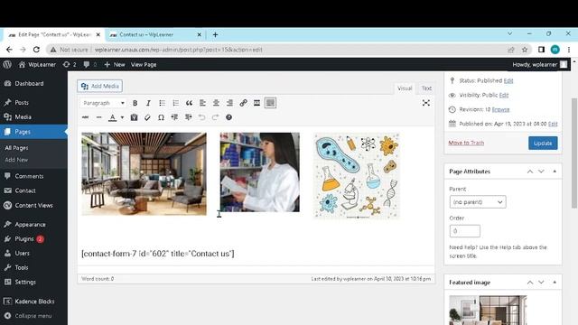 How To Add & Edit Image To Page & Post In WordPress-Site in Urdu step by step смотреть онлайн