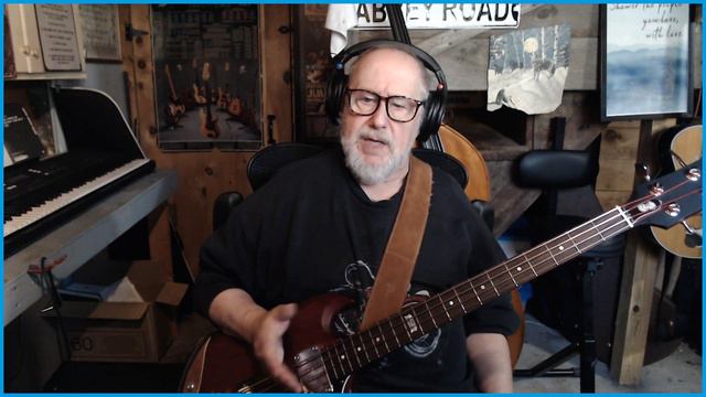 Gibson SG bass LaBella Flat-wound strings = Jack Bruce Cream era смотреть онлайн