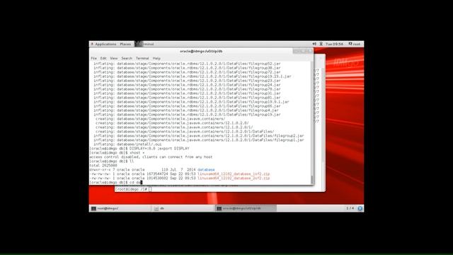 Installing Oracle 12C in Linux смотреть онлайн