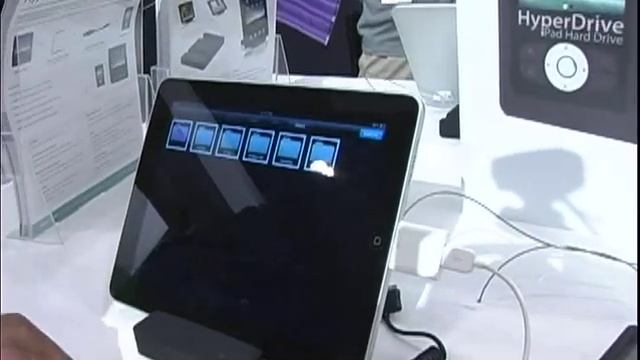 Macworld 2011 - HyperDrive iPad Hard Drive смотреть онлайн
