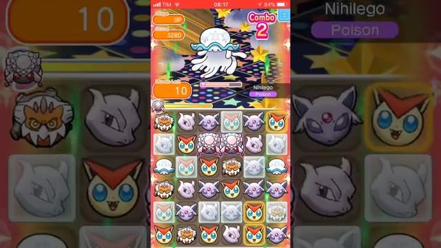 Pokemon Shuffle: Nihilego UB Challenge + Capture!!! смотреть онлайн