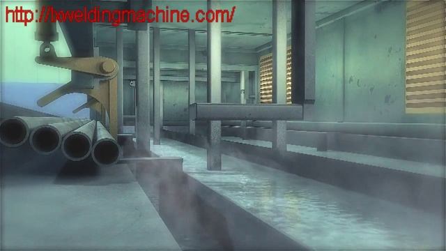 Автоматизированная линия горячего цинкования труб  Production Line Of Galvanizing